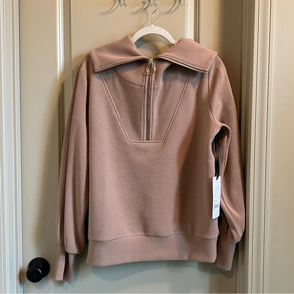 Varley Vine Half Zip Pullover Stucco Size S - Picture 6 of 11